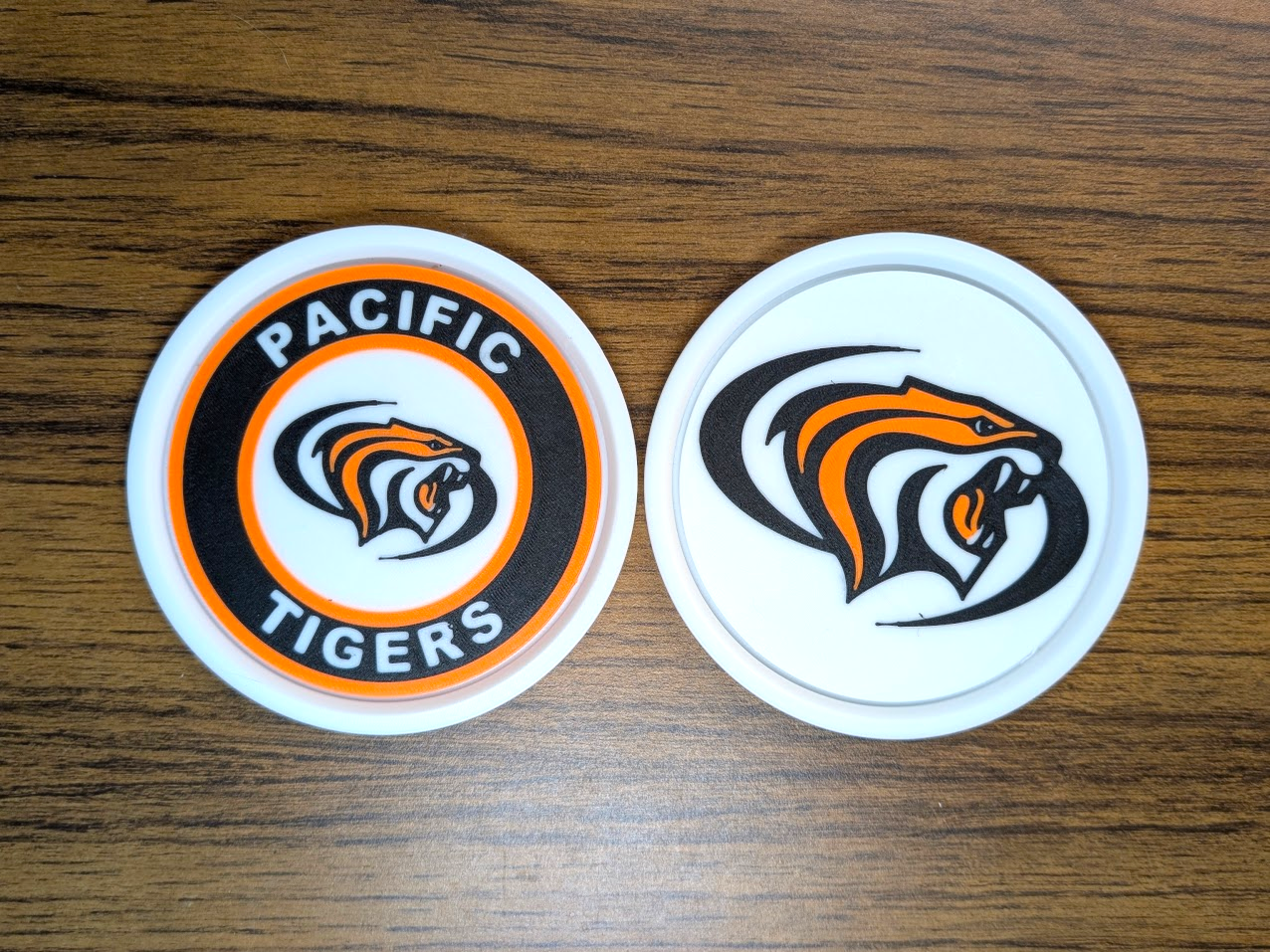 Miniatura 92 do modelo 3D Stackable Coasters - NCAA Div I Teams