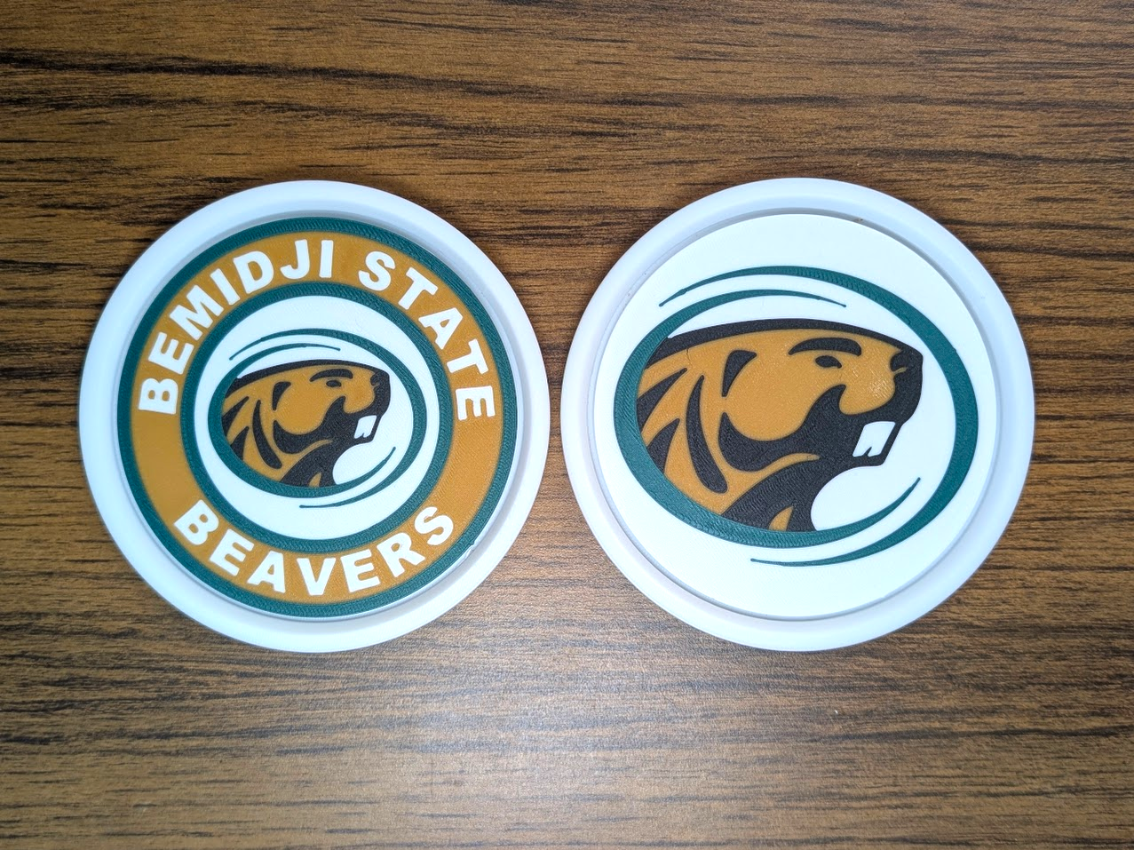 Miniatura 11 do modelo 3D Stackable Coasters - NCAA Div I Teams