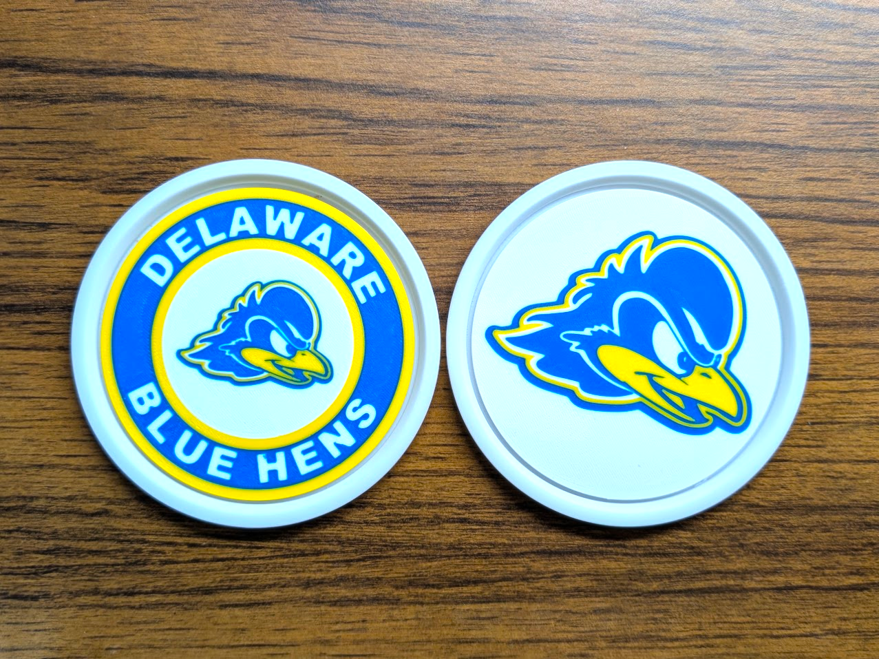 Miniatura 24 do modelo 3D Stackable Coasters - NCAA Div I Teams