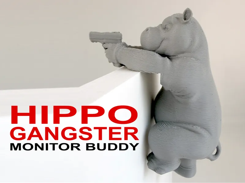 Hippo Gangster Monitor Buddy