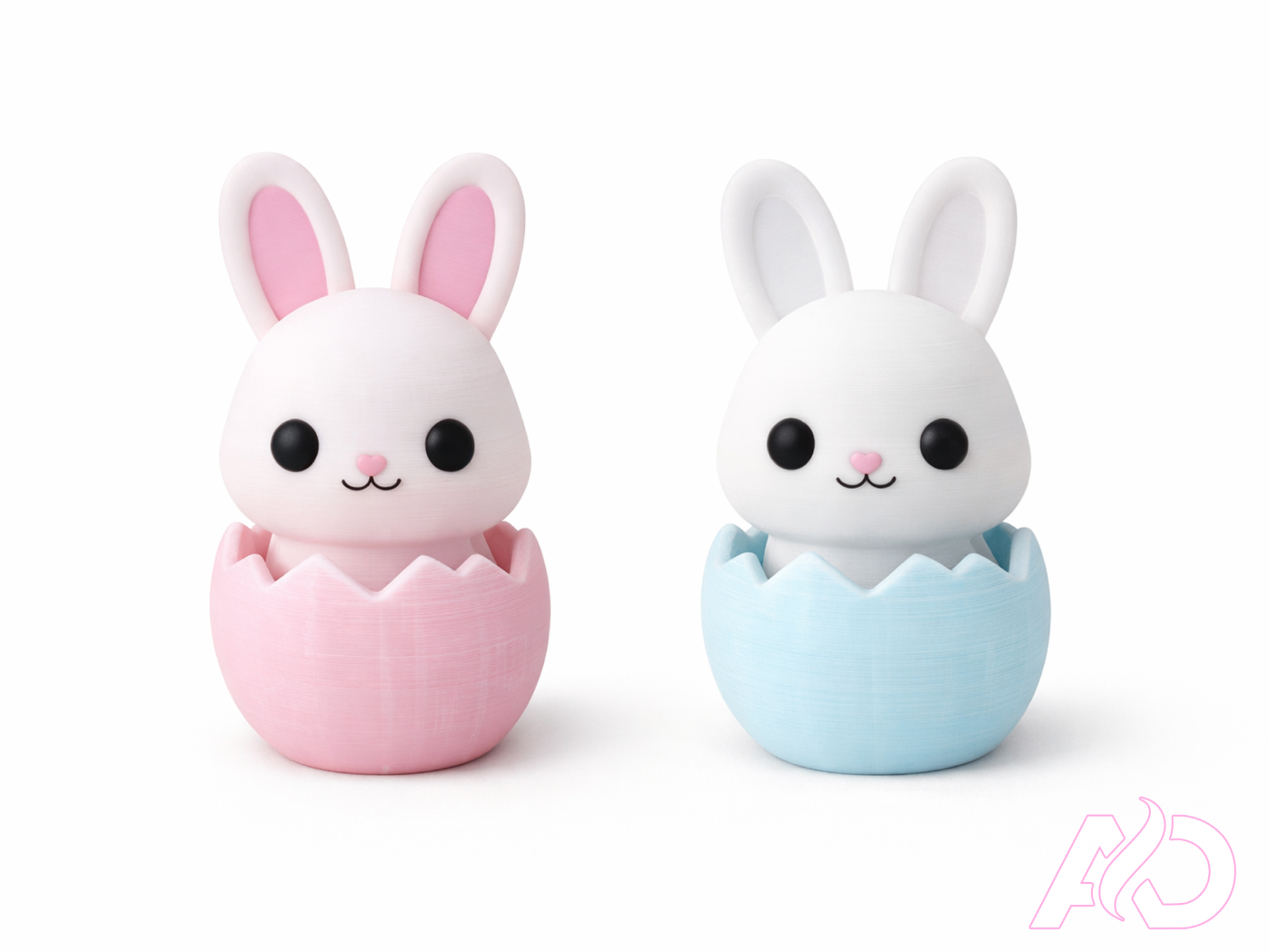 Miniatura 1 do modelo 3D BUNNY EGG CLICKER
