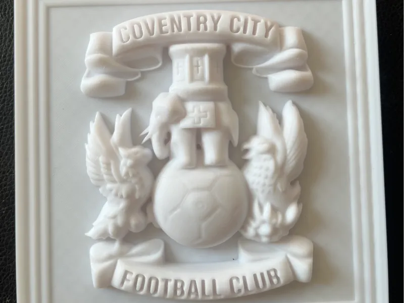 Coventry City Framed Relief