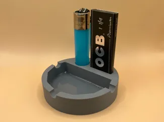 Cenicero con mechero clipper+ papel OCB