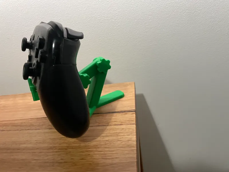 Adjustable controller holder