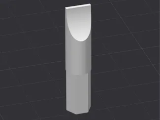 1/4 Hex Flat-Tip Bit