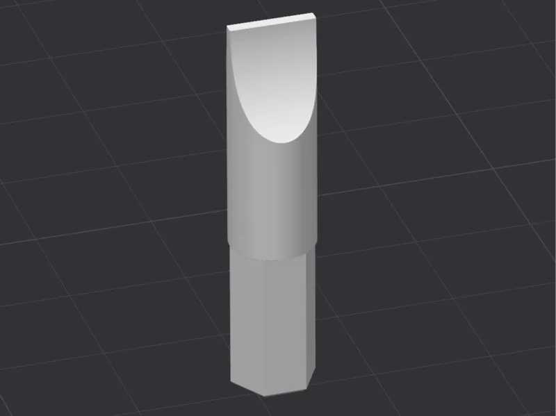 1/4 Hex Flat-Tip Bit