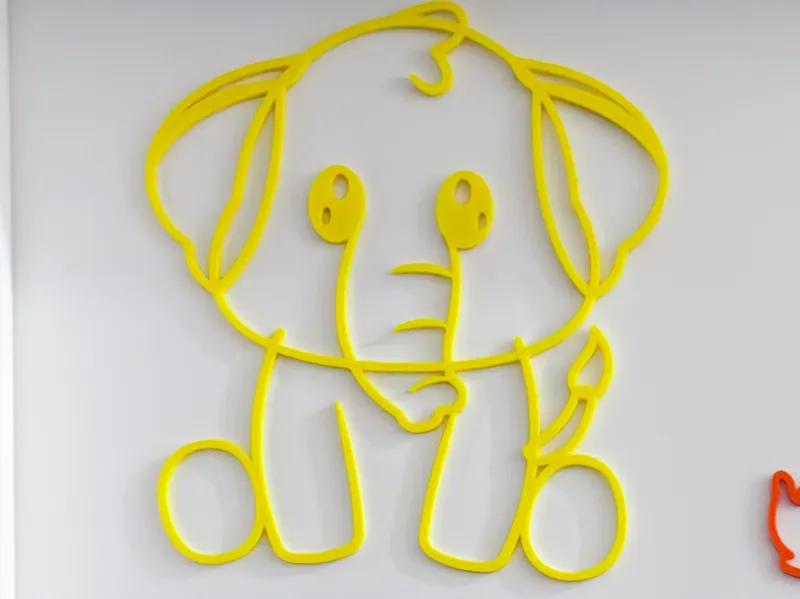 Decorazione camera bambini Elefanate