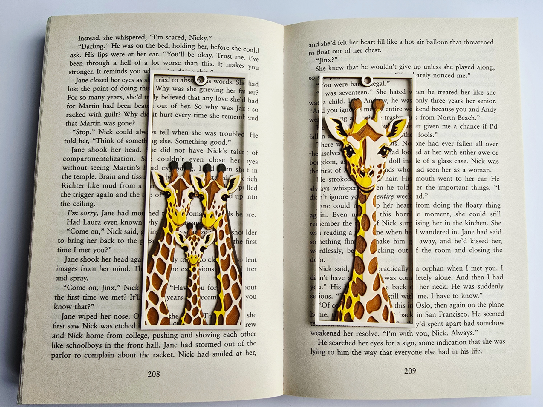 The Gentle Giants | HueForge Bookmark