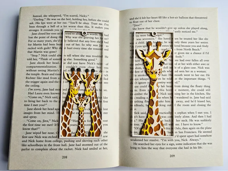 The Gentle Giants | HueForge Bookmark