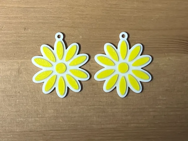 flower earrings