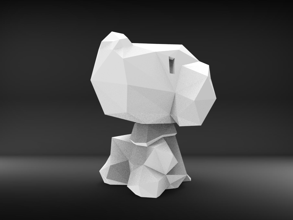 Miniatura 2 do modelo 3D 切面史努比（含AMS多色版）