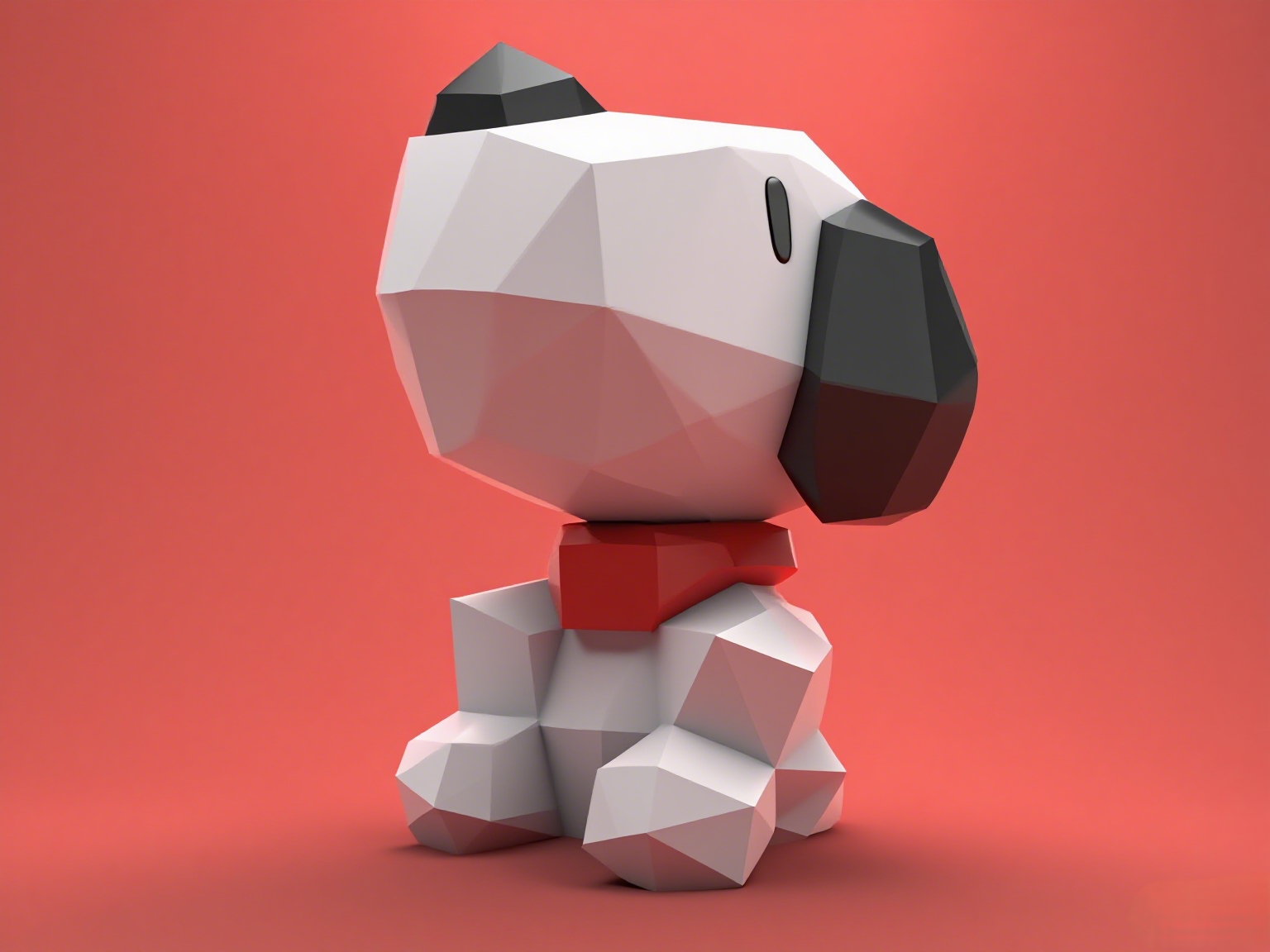Miniatura 1 do modelo 3D 切面史努比（含AMS多色版）
