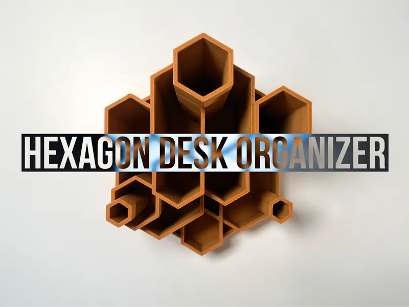 Hexagon Desk Organizer