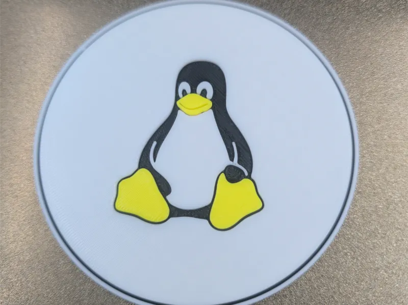 Linux - Tux - Coaster