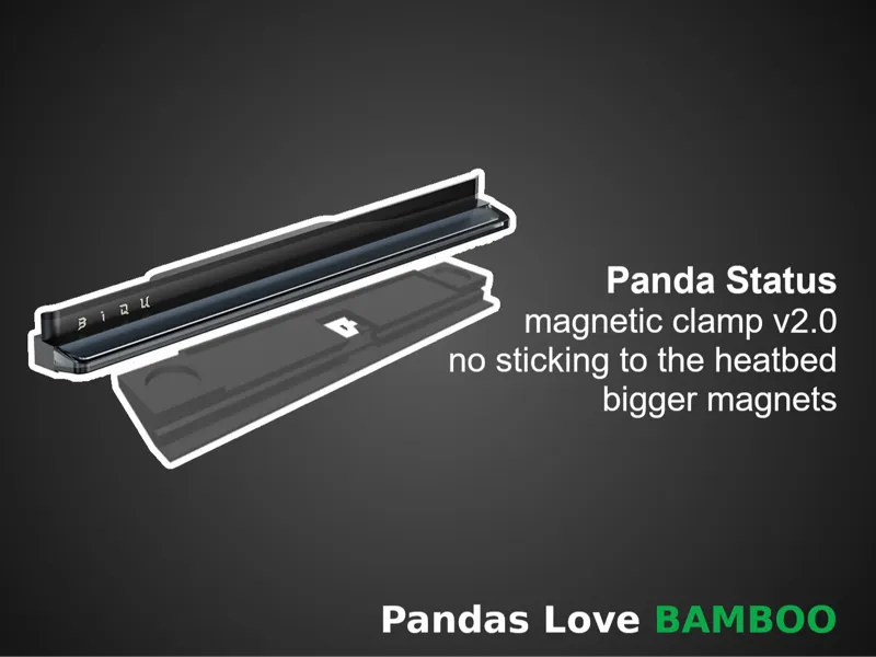 Panda Status RGB v1.0 magnetic Clamp v2.0