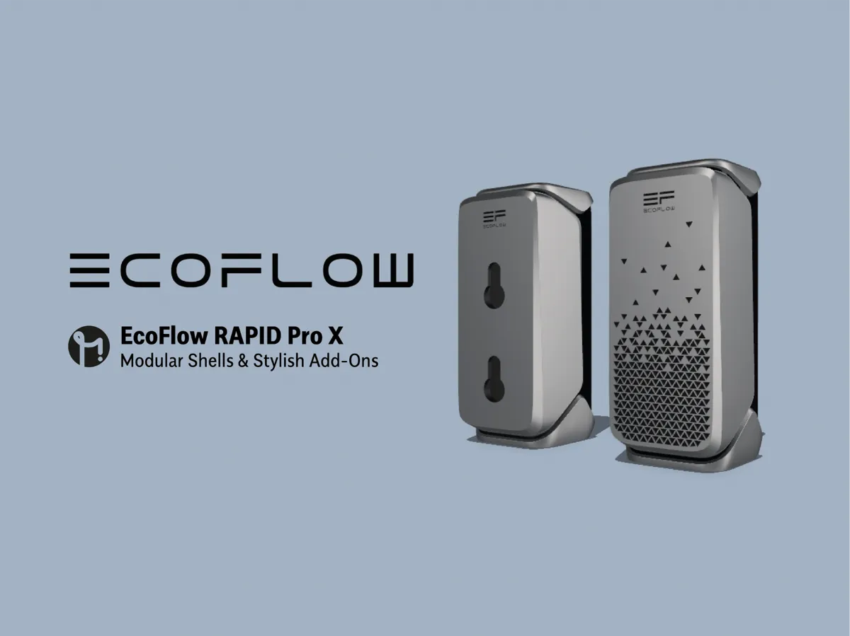 EcoFlow RAPID Pro X – Modular Shells & Add-Ons - Free 3D Print Model ...