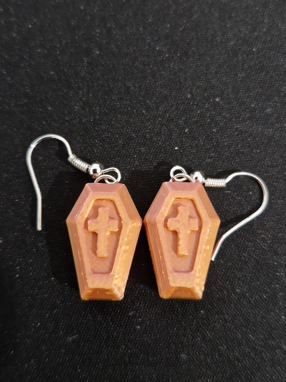 coffin earrings view 2