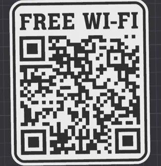 Free WiFi Rickroll QR Code