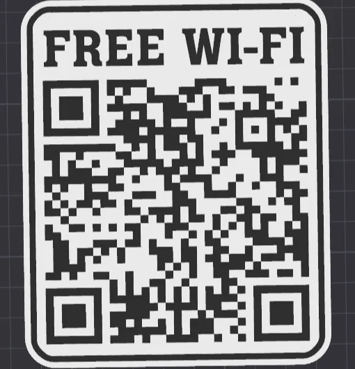 Free WiFi Rickroll QR Code