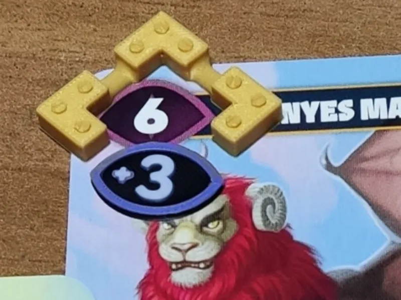 MindBug Card Game Tokens