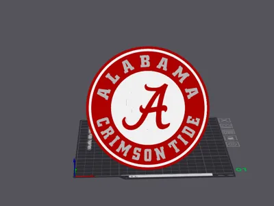 Alabama crimson tide hitch cover