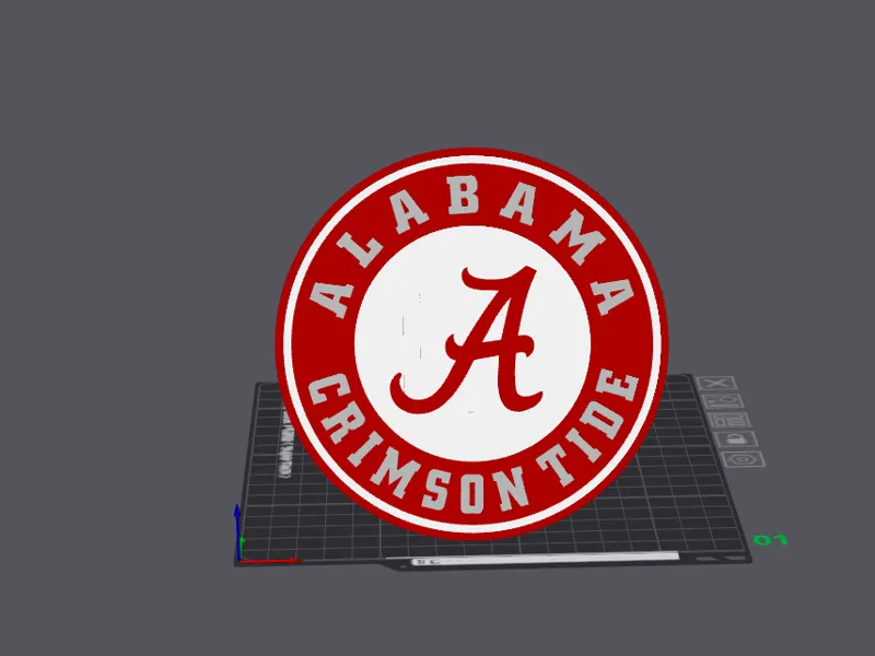 Alabama crimson tide hitch cover