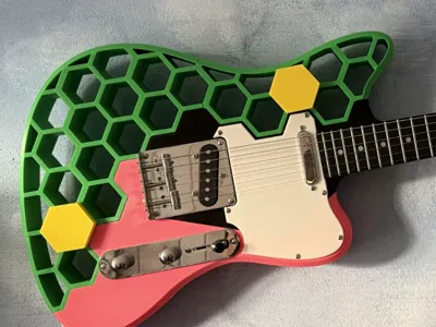 Prusacaster Guitar Wall Mount