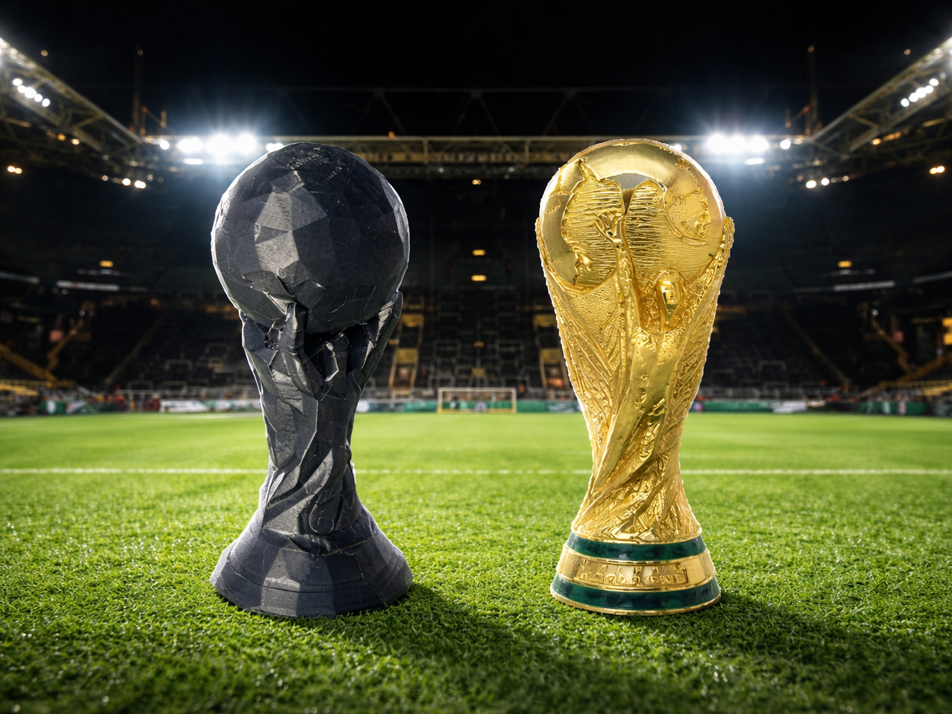 Low Poly World Cup Trphy