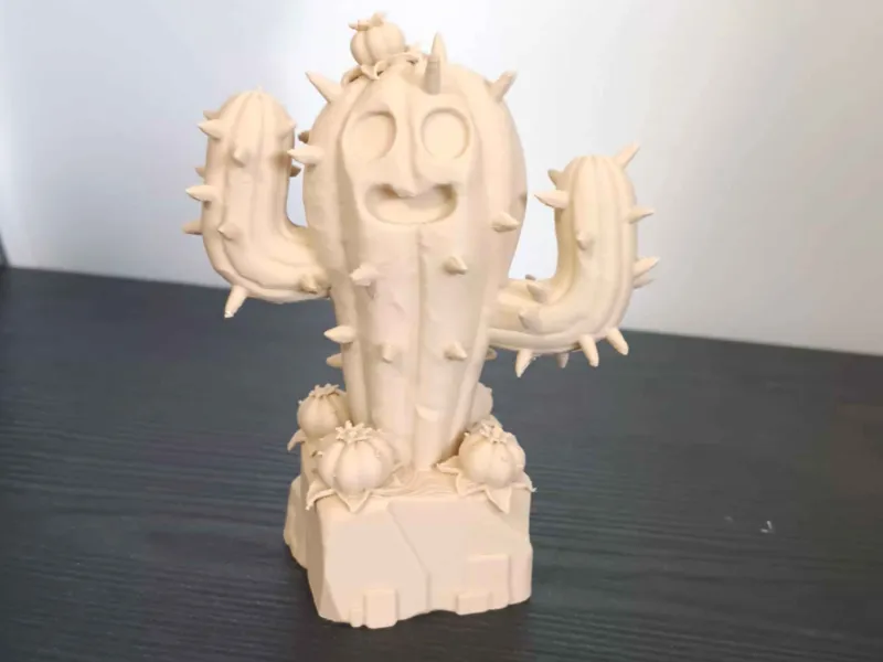 CoC Cactus Statue