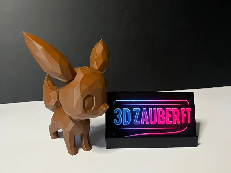 Nachtfuchs Low Poly