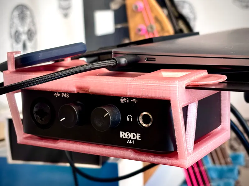 Interface Mounting Bracket for Keyboard Stand