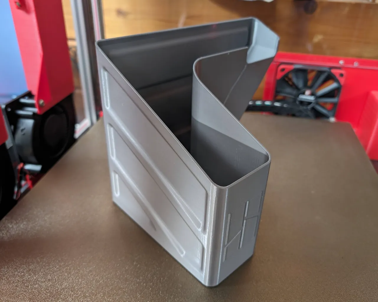 X1C P1P P1S Poop Chute Bin view 2