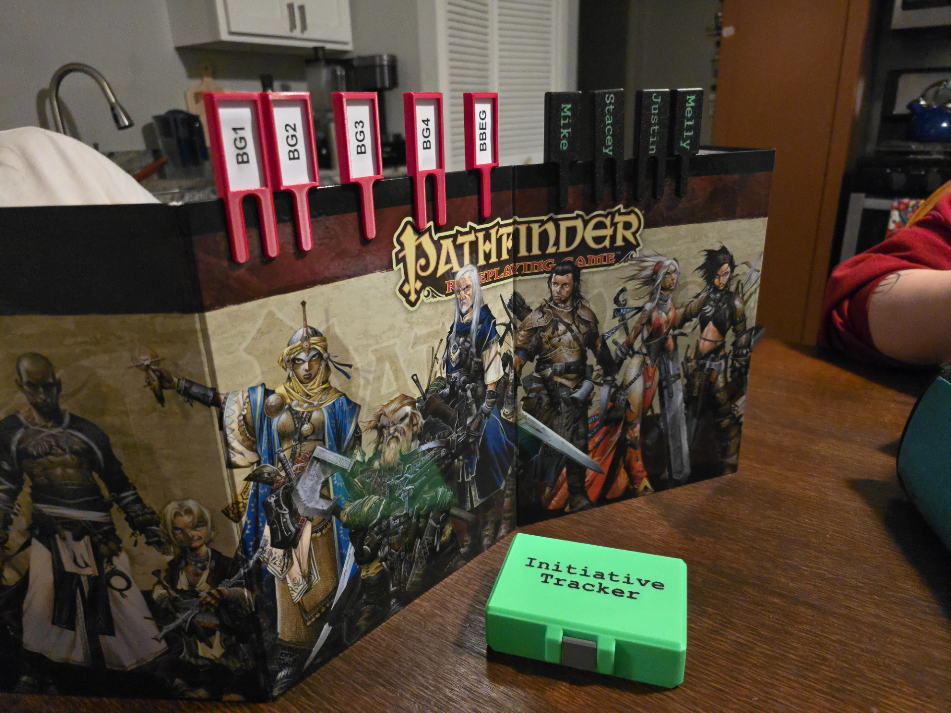 DM Screen Initiative Trackers + Storage Case