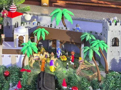 Shed Roof 4x1 for Playmobil Castle