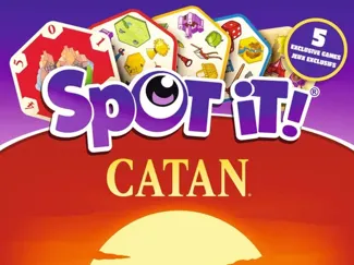 Spot It! Catan - Hexagonal Storage Box / Card Case