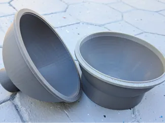 6" concrete sphere/fountain mold