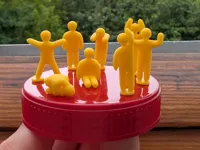 8 poses, One Plate