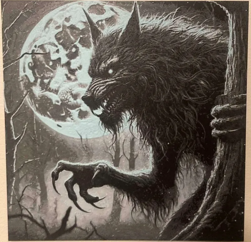 Hueforge Halloween Werewolf 