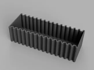 Not boring bathroom container
