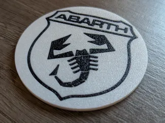 Abarth Untersetzer