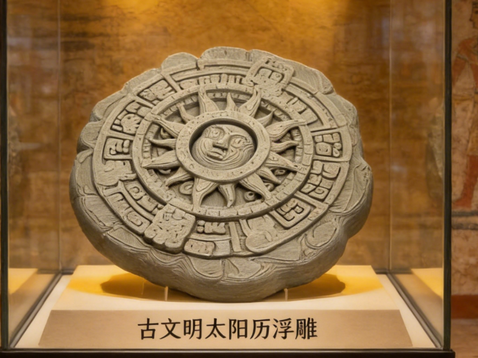 阿兹特克太阳石Aztec Sun Stone - MakerWorld 3D Model | 3Drop
