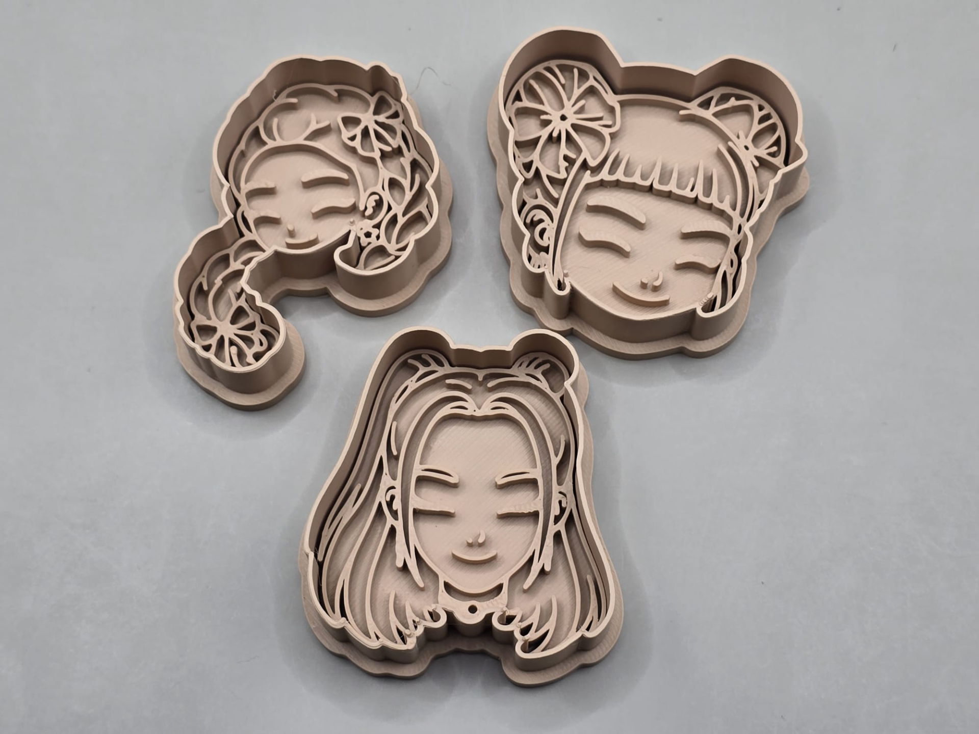 KPOP Demon Hunters Huntrix Cookie Cutter Stamp Set