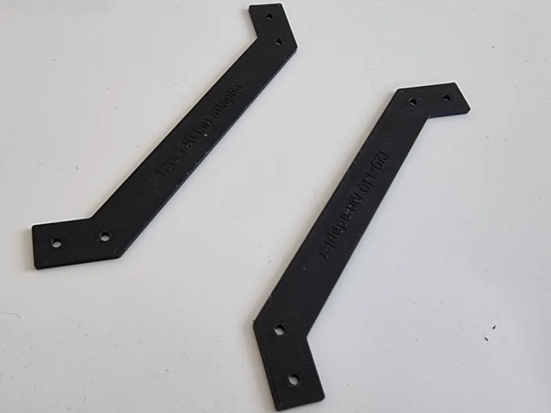 Fan adapter 120mm to 140mm conversions