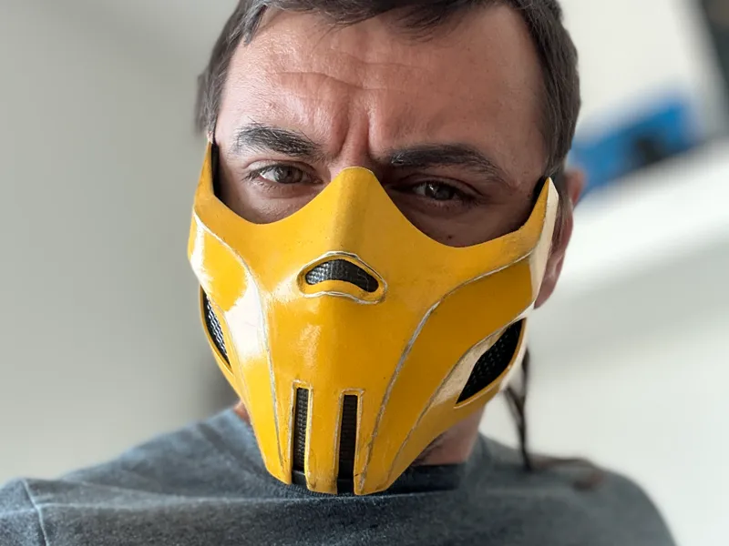 Scorpion mask from MK 4 - Father's Legacy