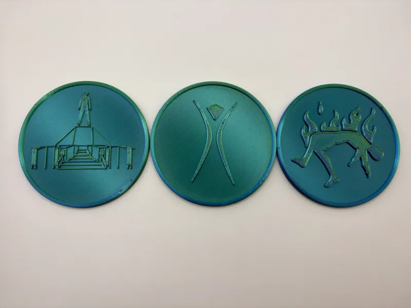 Burning Man Coins - "Tomorrow Today" - 3 Versions