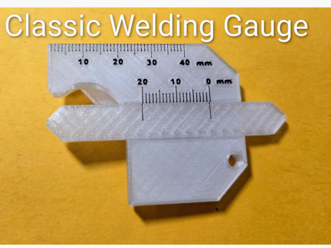 多功能經典焊道規 Multi-Function Classic Welding Gauge