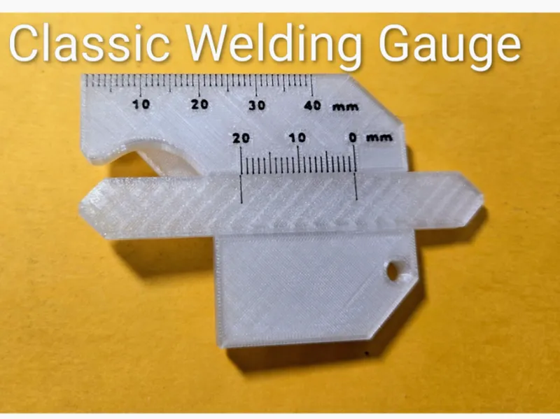 多功能經典焊道規 Multi-Function Classic Welding Gauge