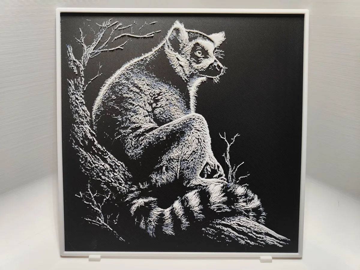 Lemur - Hueforge - Free 3D Print Model - MakerWorld