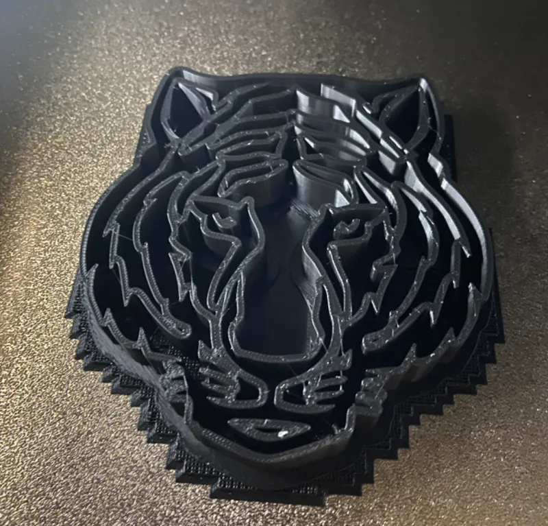 4" Tiger Cutter and Imprint