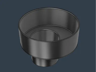Dunkin Iced Coffee Bucket Cup Holder Adapter